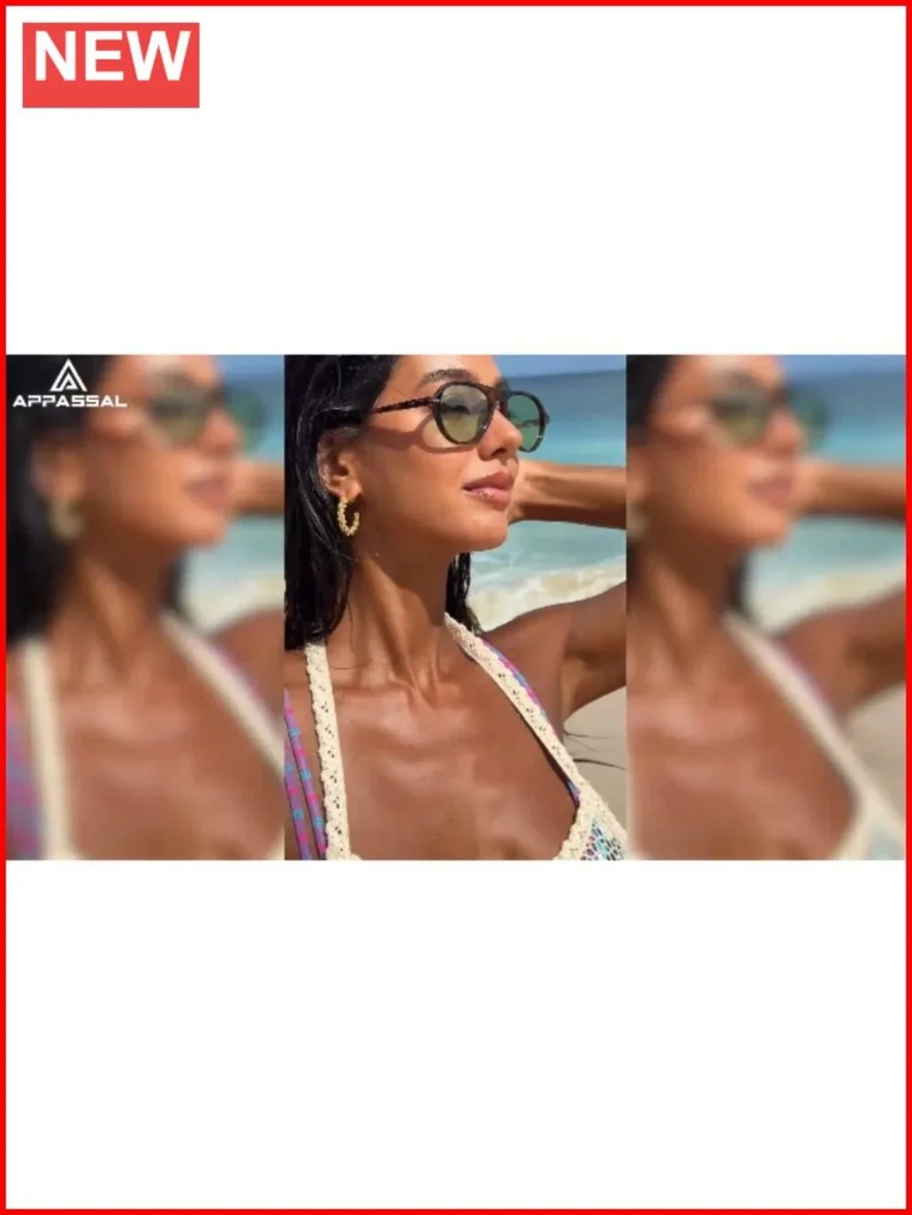 Retro Polarized Aviator Sunglasses for Women Men Small Vintage Trendy Pilot